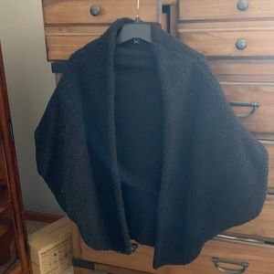 Never worn Michael Stars one size reversible shearling cocoon